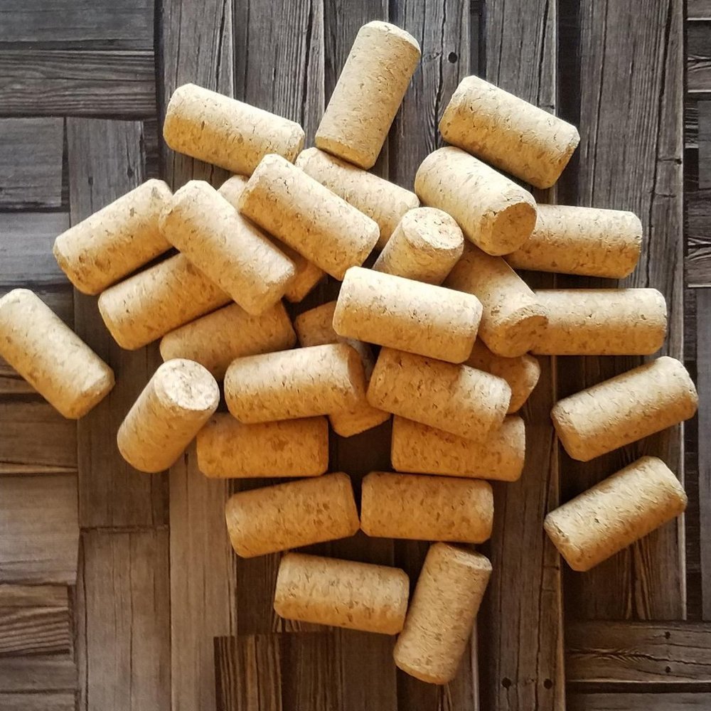 30 Straight Bottle Corks stoppers